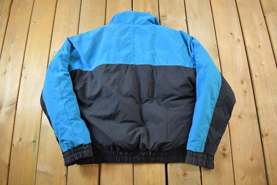 Vintage 1990s Eddie Bauer Goose Down Puffer Ski Jacket - Medium