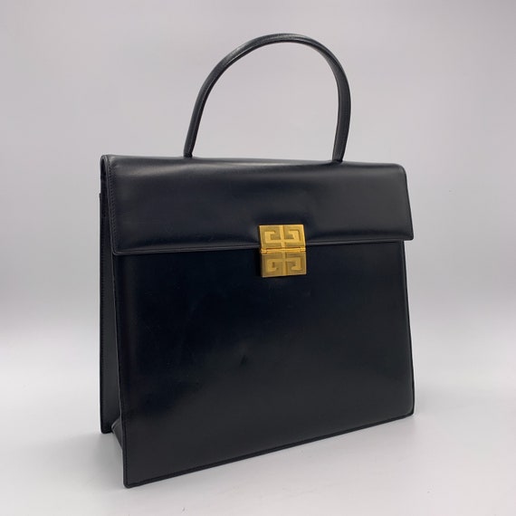 本物の GIVENCHY ヴィンテージ 4G ロゴ トップハンドルバッグ - Etsy 日本