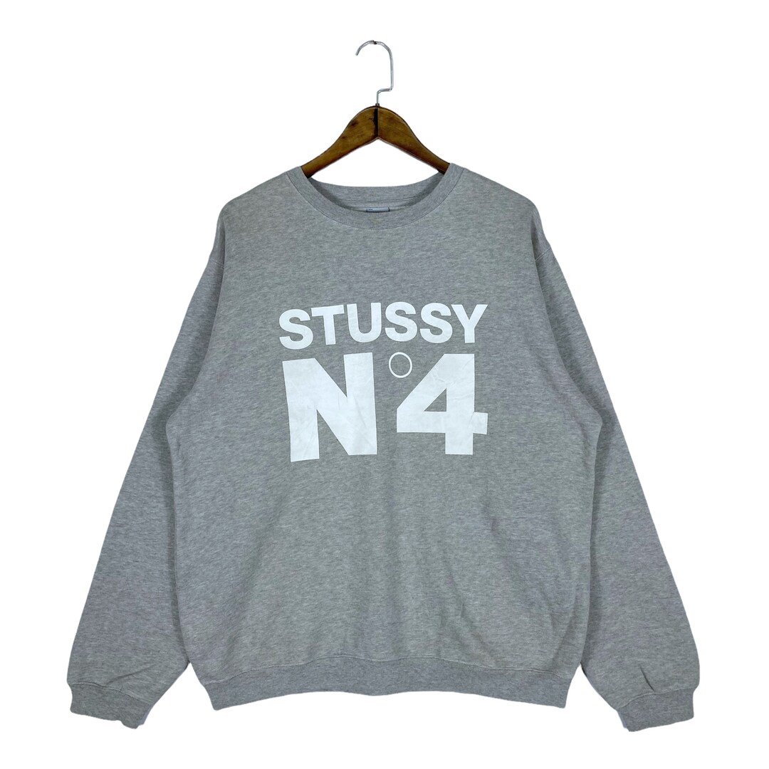 Vintage Stussy Big Logo Crewneck Sweatshirt, Size M - Etsy