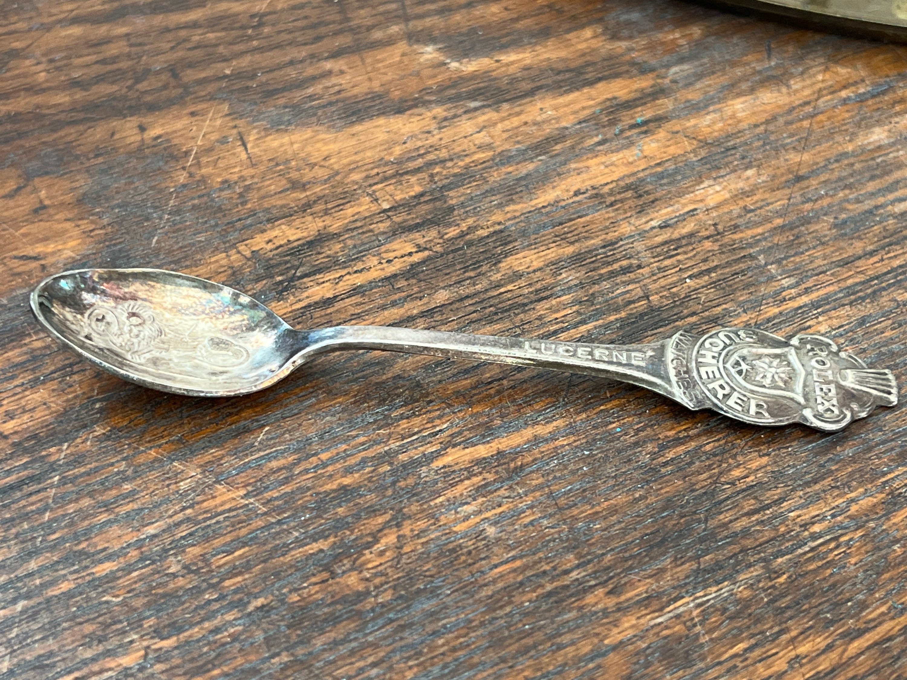 A 'rolex' Spoon - Vintage Rolex Lugano Bucherer of Switzerland