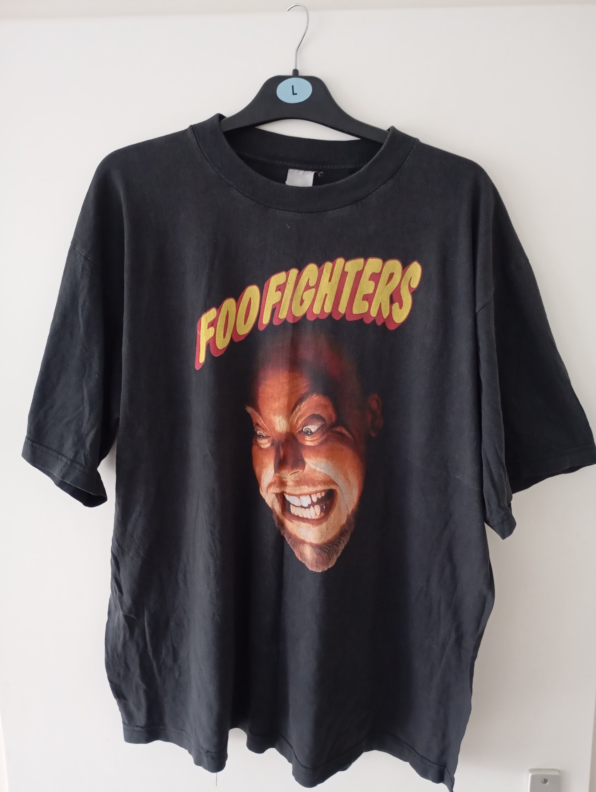 Original 1995 Foo Fighters UK Tour Shirt XL - Etsy