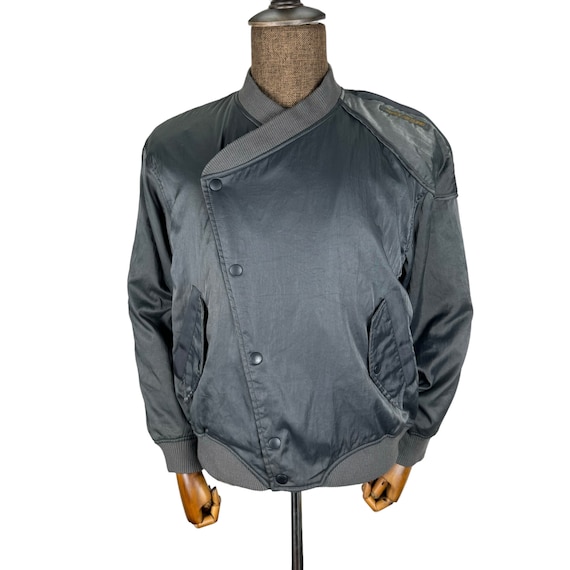 Vintage 80s Issey Miyake Skyline Bomber Jacket - Japanese Designer