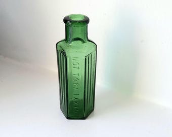 緑色のガラス毒瓶 19世紀 - Etsy 日本