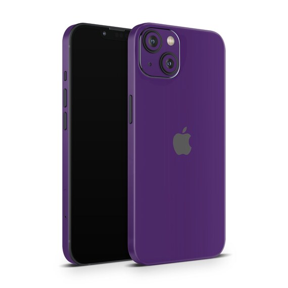 ディープパープルのApple iPhoneスキン - Etsy 日本