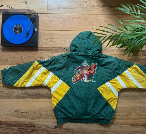Seattle Supersonics Starter Jacket NBA - Size Large - Etsy