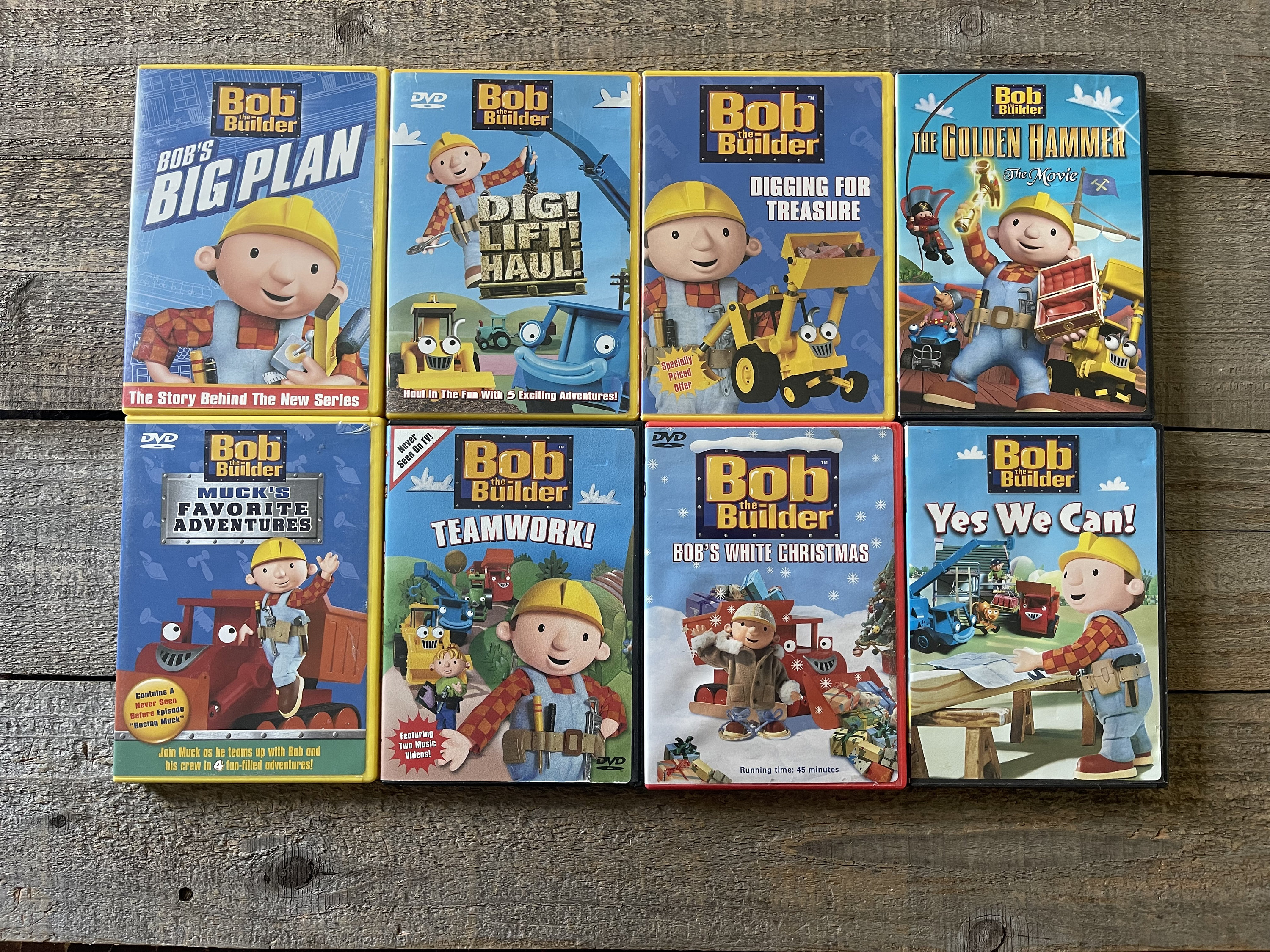 Bob the Builder Dvds // You Choose // 2000's HIT Entertainment - Etsy