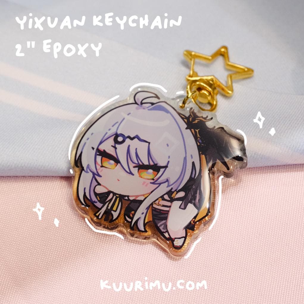 Yixuan Keychain - Zenless Zone Zero - Etsy