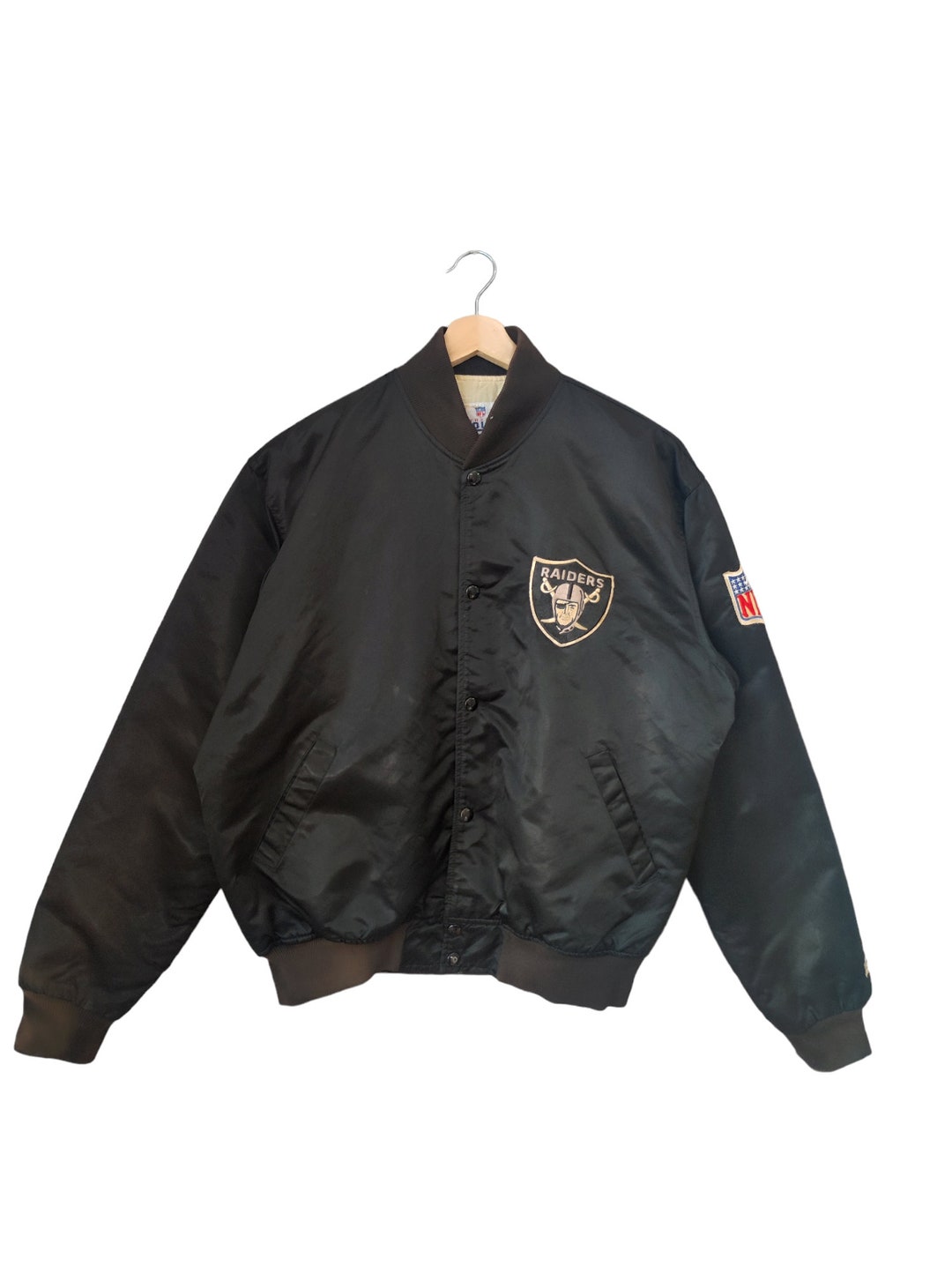 Vintage 90s Los Angeles Oakland Raiders NFL Starter Jacket