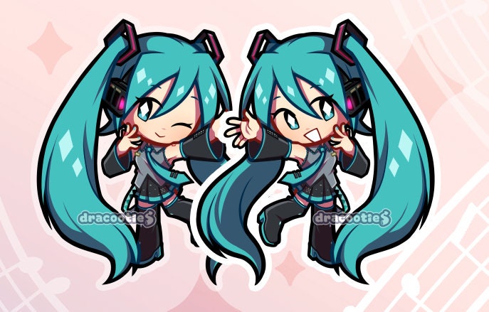 在庫あり ボーカロイド アクリルチャーム | 非公式ファングッズ | 初音