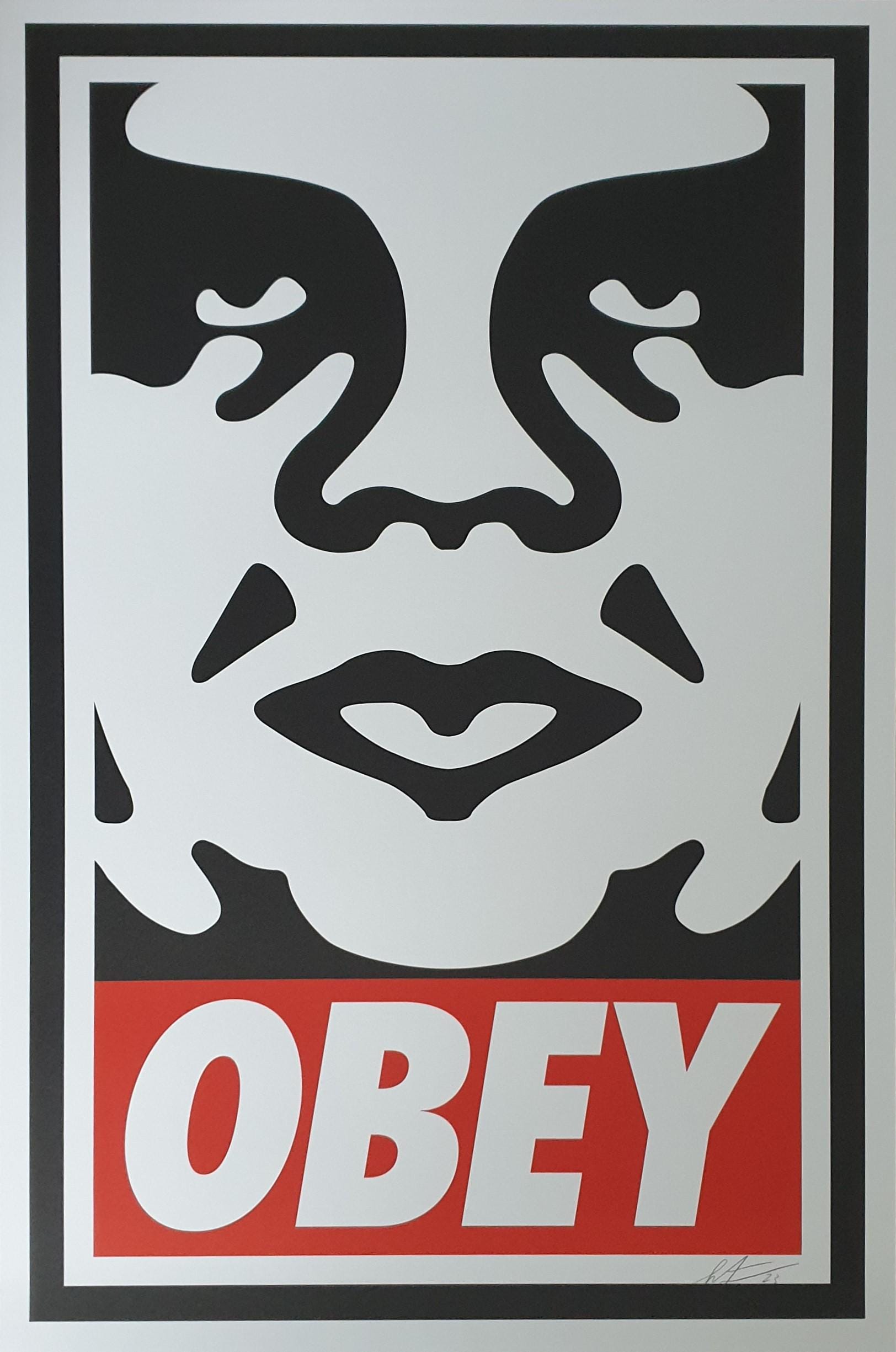 Shepard Fairey Poster (OBEY) - SIGNED - Obey Icon - 2025 - Open