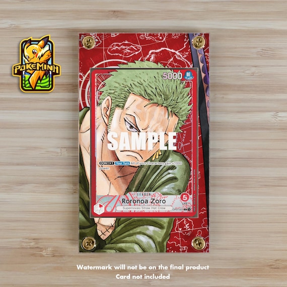 Zoro OP01-001 Leader Alternate Art Custom One Piece Display Case