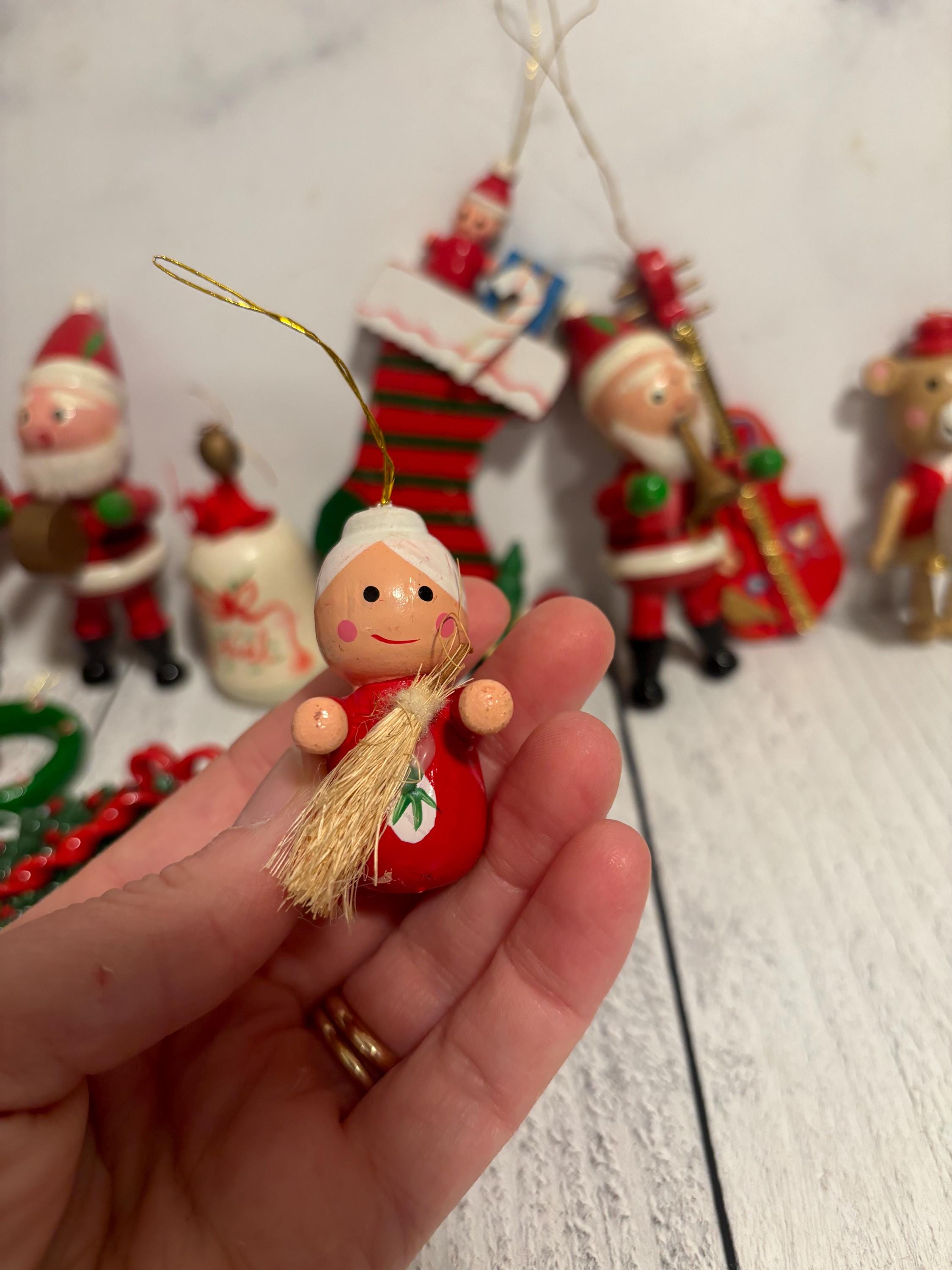 Vintage Christmas Tree Decor, Vintage Chistmas Ornaments