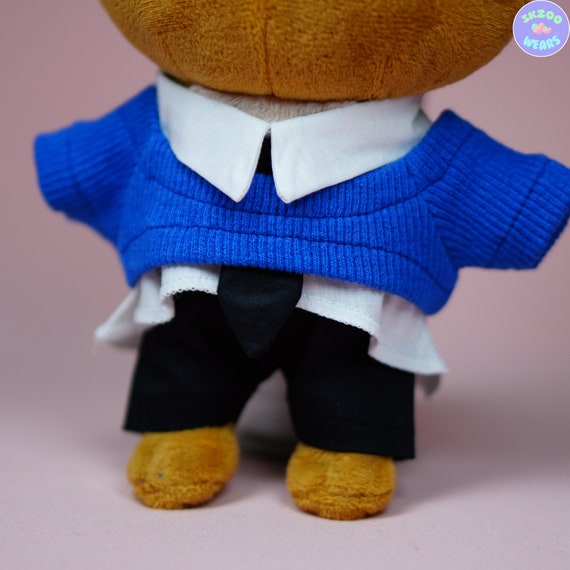 Quokka Blue Outfit Set, Han Jisung, Stray Kids SKZOO Costume