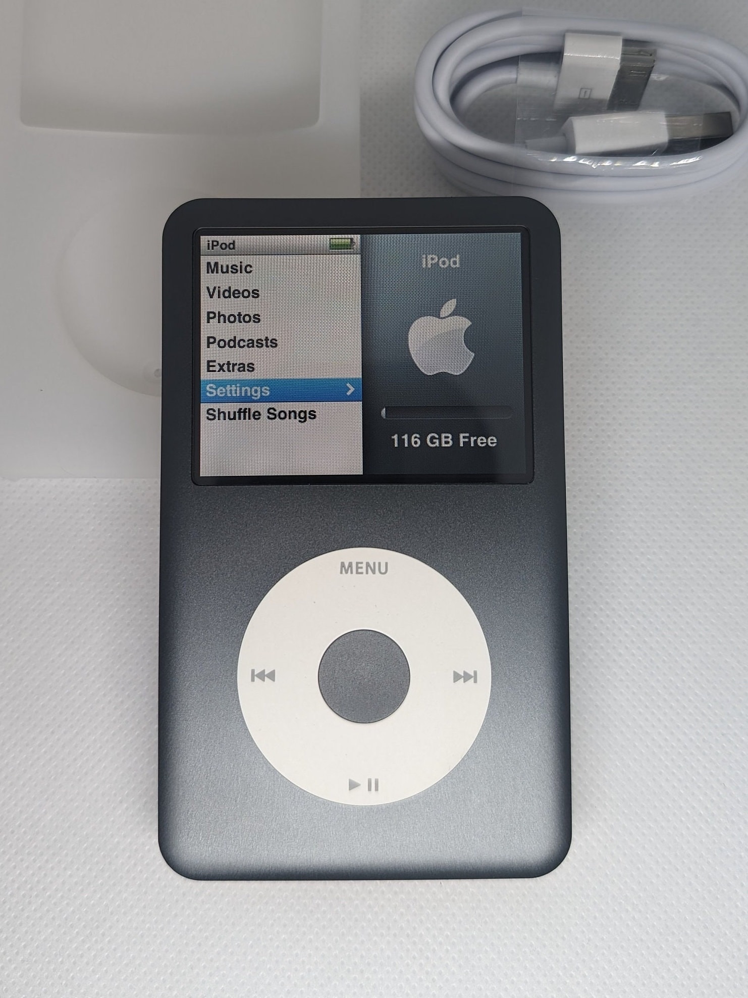 iPod classic 第6世代120GB 電池新品 【公式通販】