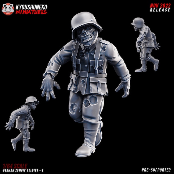 Zombie German Soldiers | Steampunk Wargames Historical German