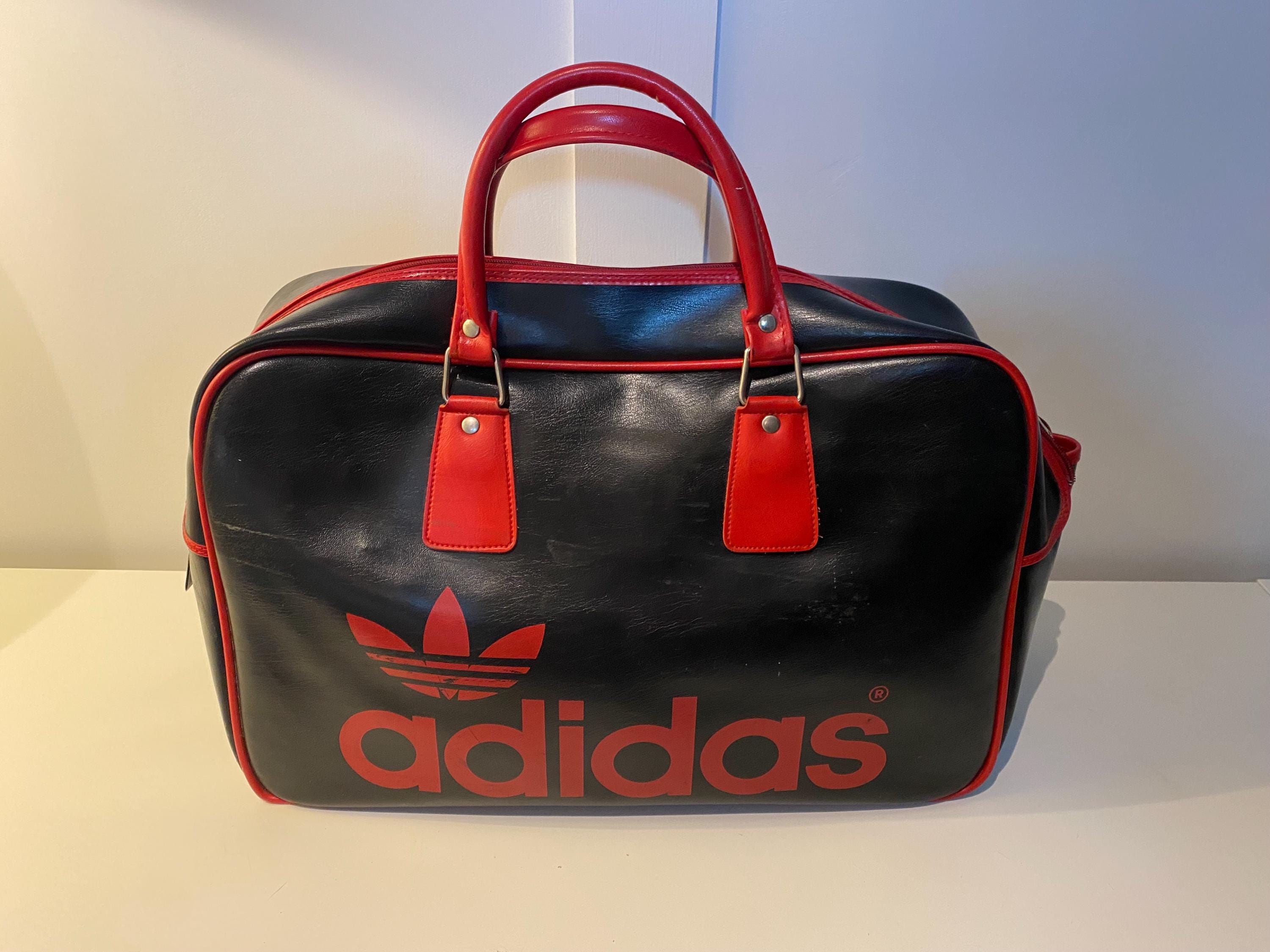 Adidas Bag, Vintage 1970's. Manufactured by Peter Black. Finished