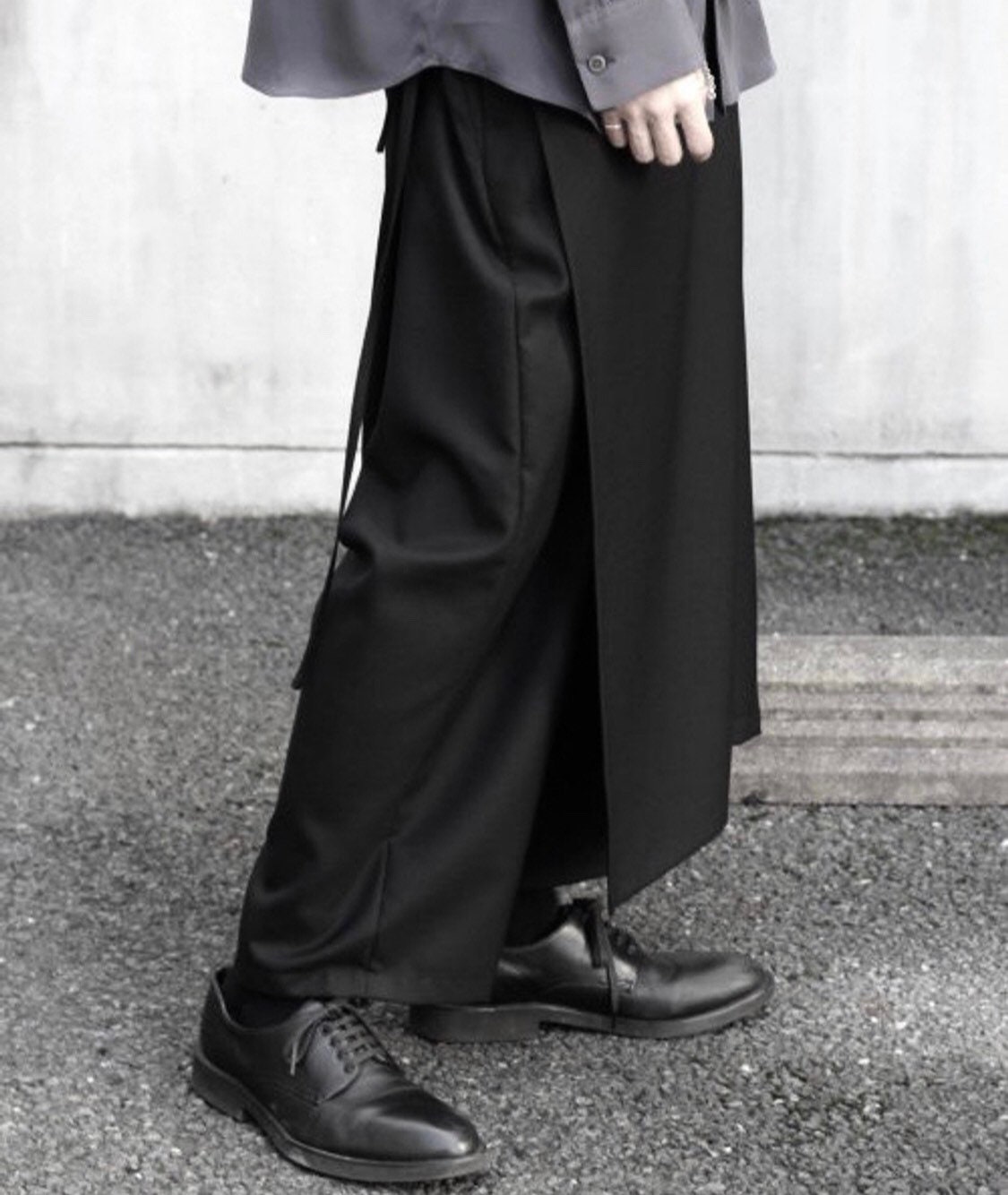 Iconic Y's Yohji Yamamoto Asymmetric Gabardine Wrap Pants - Etsy
