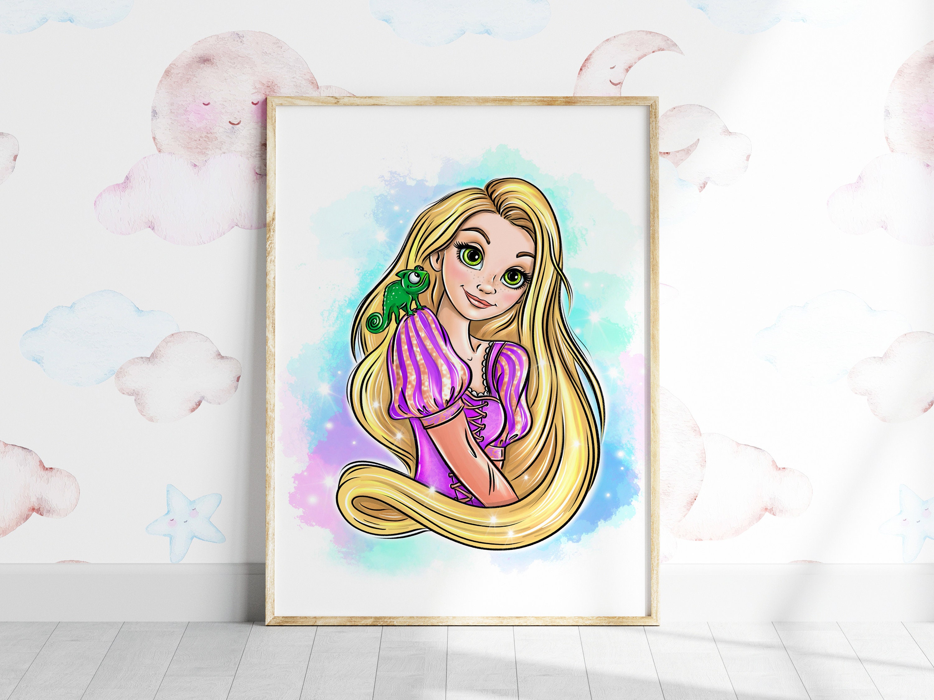 D*m様 【美品】トリシア RAPUNZEL & PASCAL 原画 直筆サイン D*m様