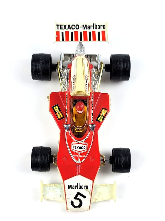 Mclaren M23 Texaco Marlboro Formuła 1 Plastic Toy Car Hong Kong 8