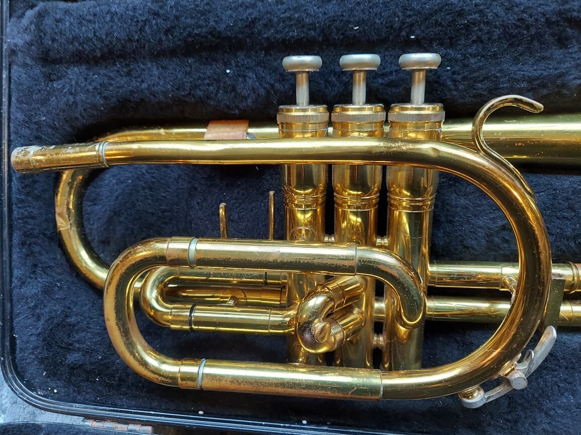 King 603 Cornet with case & mouthpiece, USA, Fair Condition | eBay