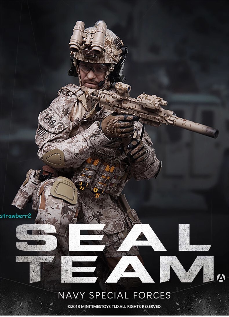 1/6 M012 US Navy Special Forces Seal Team Soldier Action Figure
