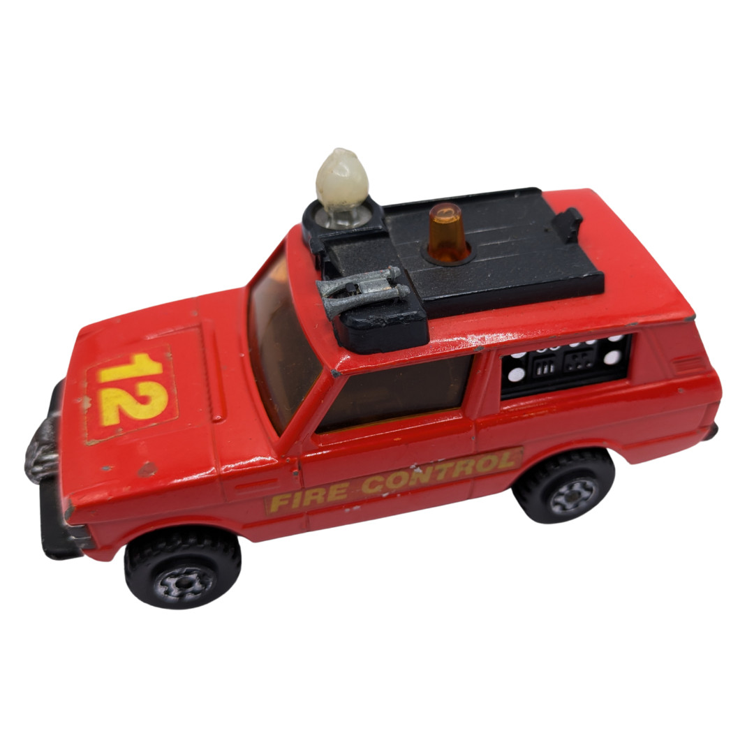 Matchbox K64, Fire Control Range Rover - Free Price Guide & Review