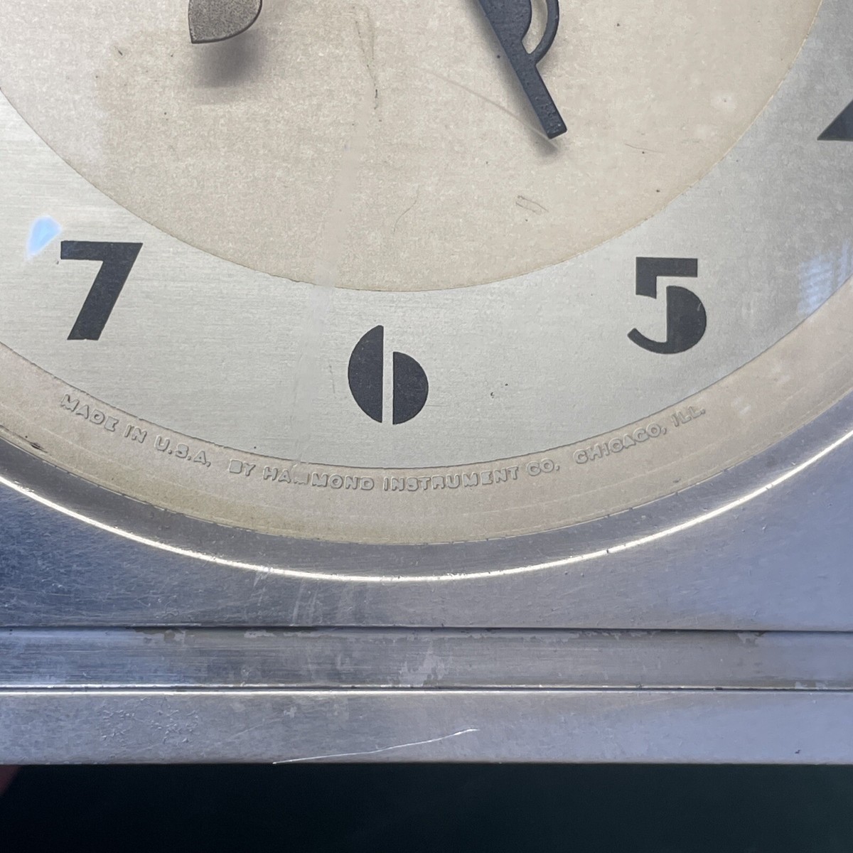 Vintage 1930s Hammond Synchronous Alarm Clock | eBay