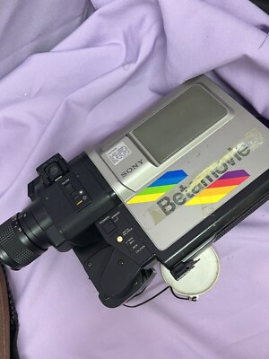 Vintage Super Cool Sony Betamovie BMC-100 Camcorder Read