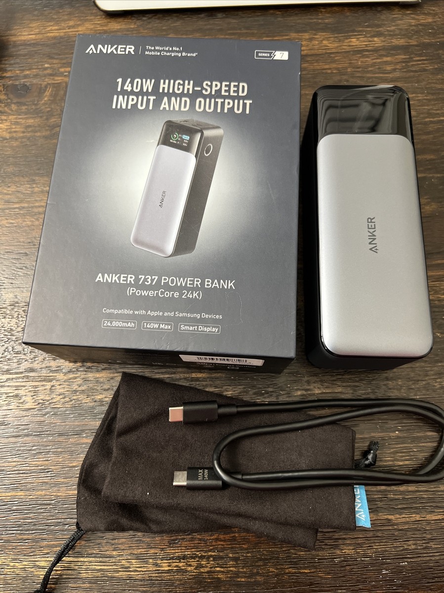 Anker 737 Portable Power Bank 140W 24000mAh Smart Display A1289