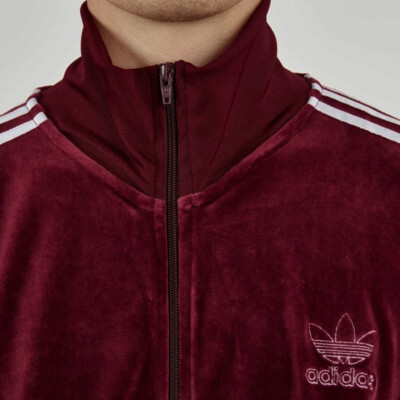 XL adidas OG Men's VELOUR Beckenbauer TRACKSUIT TOP no tags