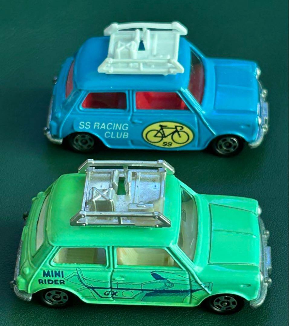 訳あり トミカ ミニクーパー レジャーカーセット 2台セット 訳あり