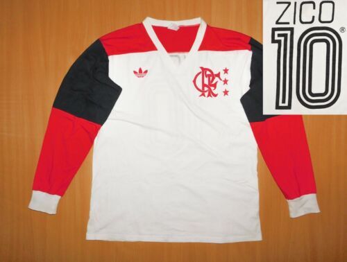 希少 CRフラメンゴ シャツ adidas ジーコ10 Zico 10 Flamengo 1987-91
