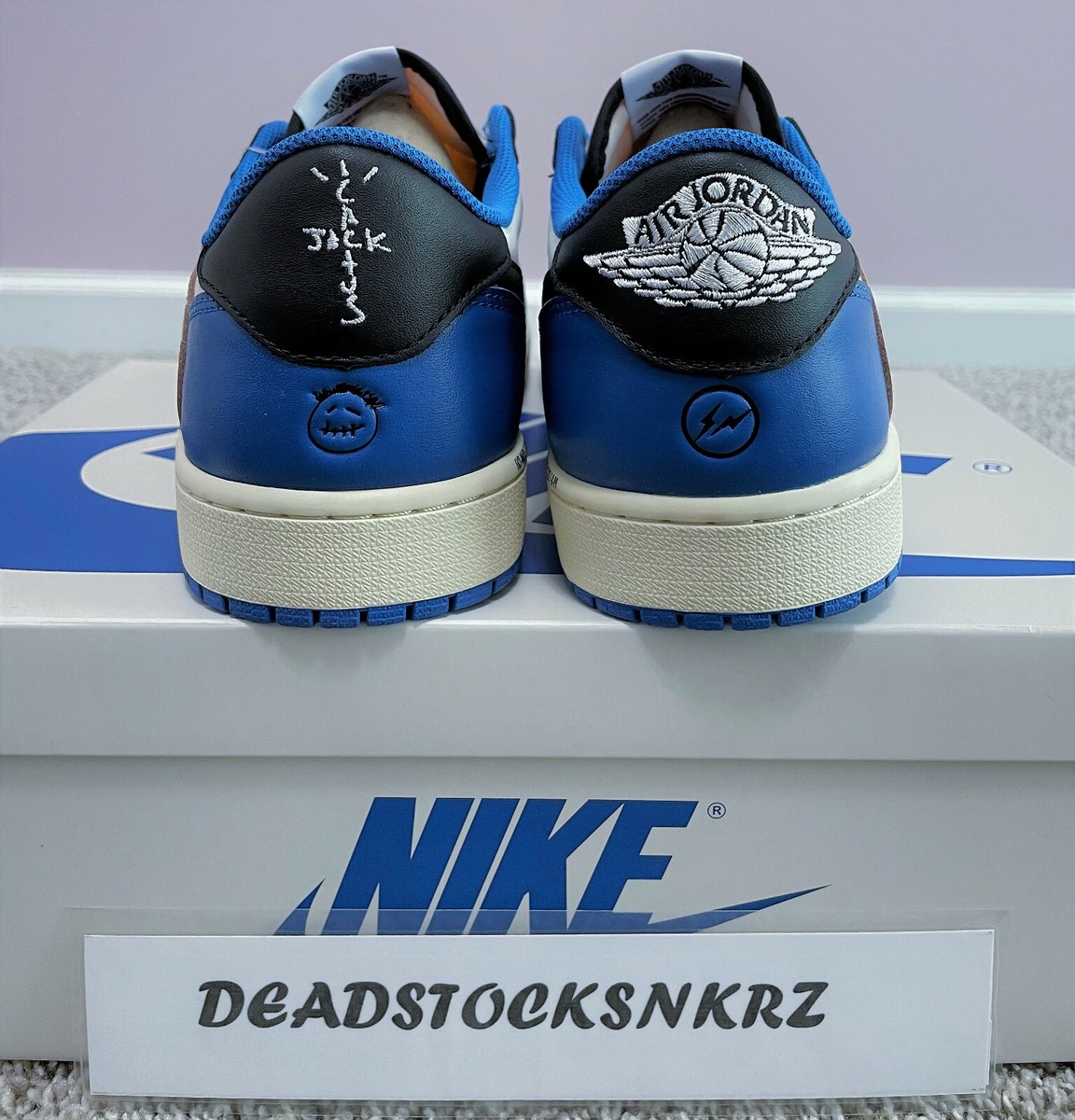 2021 Nike Air Jordan 1 Low OG SP Fragment Design X Travis Scott