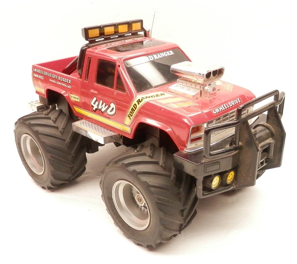 Vintage 1980's Nikko Ford F-150 Pickup Truck Remote Control 14cm