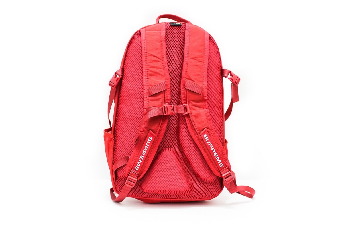 Supreme Cordura Red Backpack FW22 | eBay