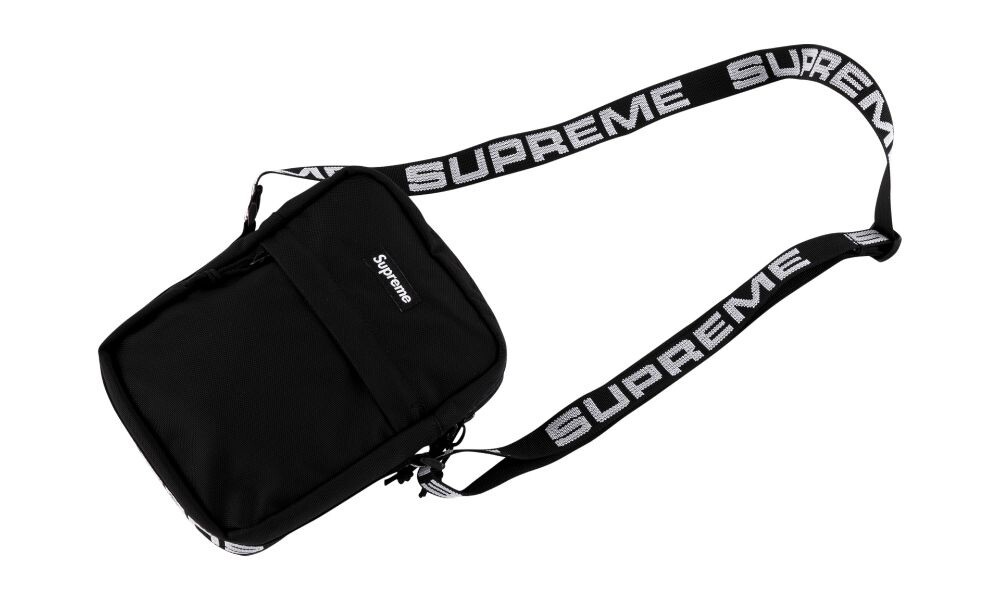 Supreme SS18 Shoulder Bag - Black | eBay