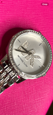 Michael Kors women's watch MK4370- Silver | eBay