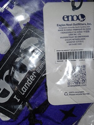 SUPREME ×ENO 22SS er Nylon Blanket Supreme ENO Islander™ Nylon