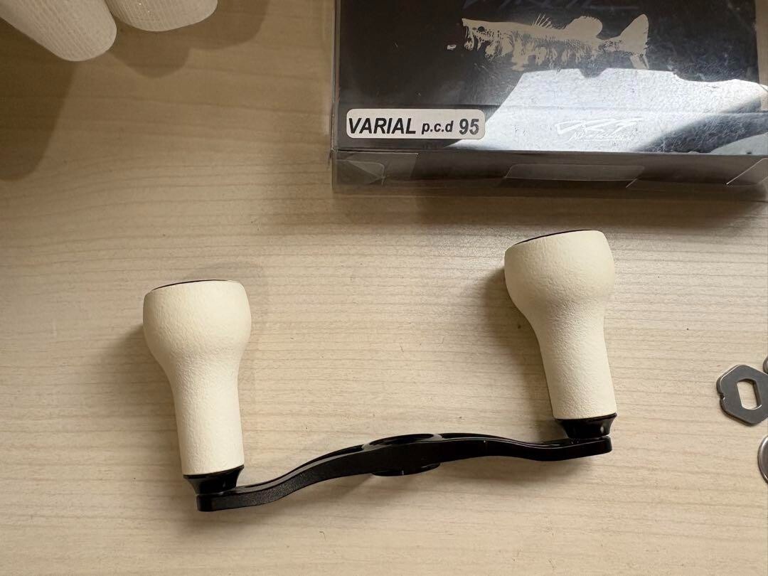 DRT VARIAL HANDLE VARIAL p.c.d 95 black white knob Fishing From