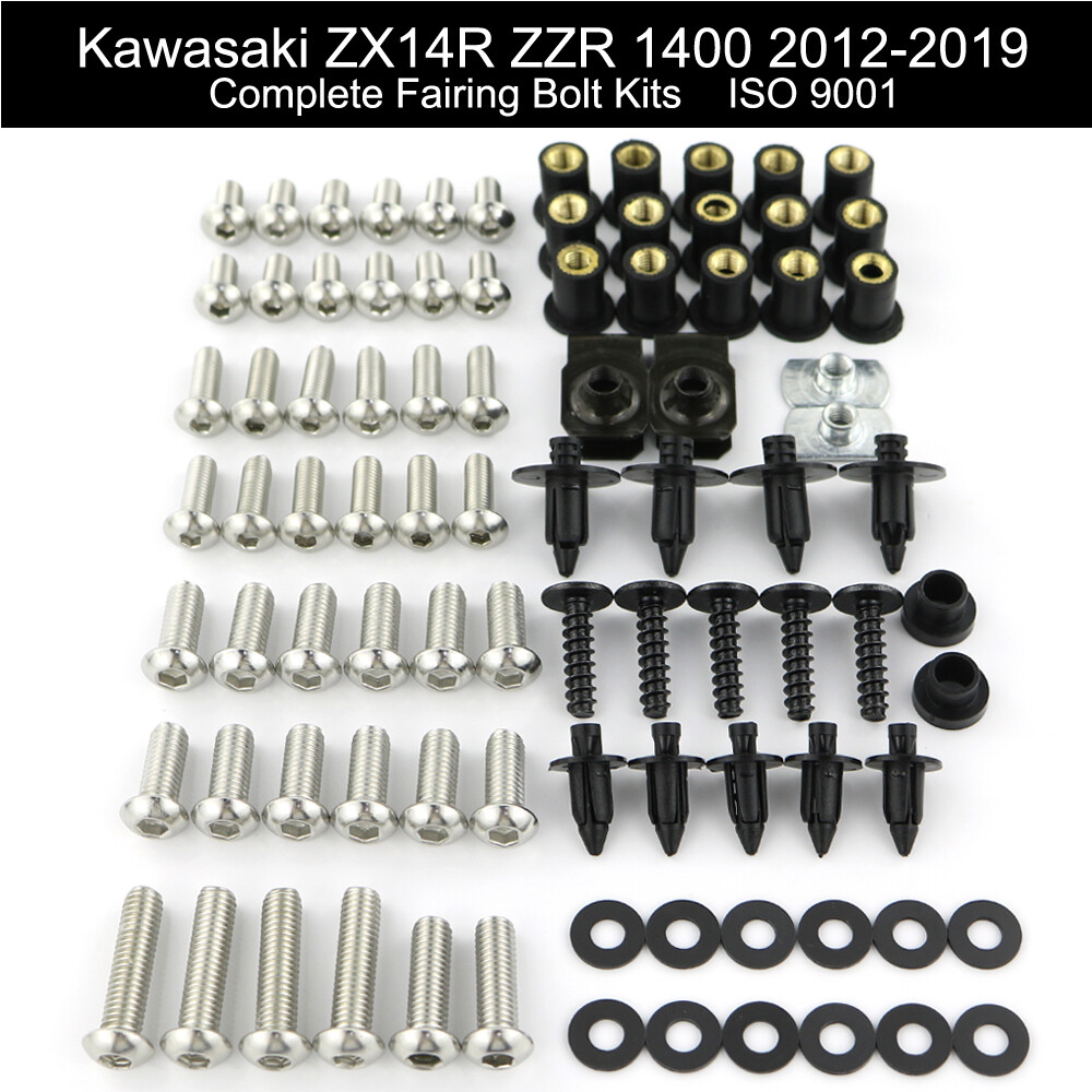 Complete Fairing Bolts Screw Fasteners Kit Fit For Kawasaki ZX14R