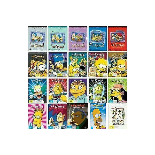 THE SIMPSONS Complete Series Season 1 - 20 + Movie DVD SET SEALED