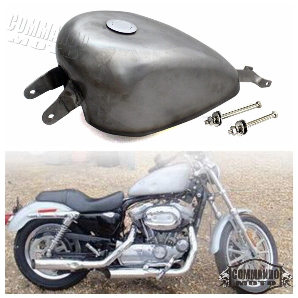 Moto 48 72 1200 For Harley Sportster Gallon 2.4 883 07-17 Fuel Gas