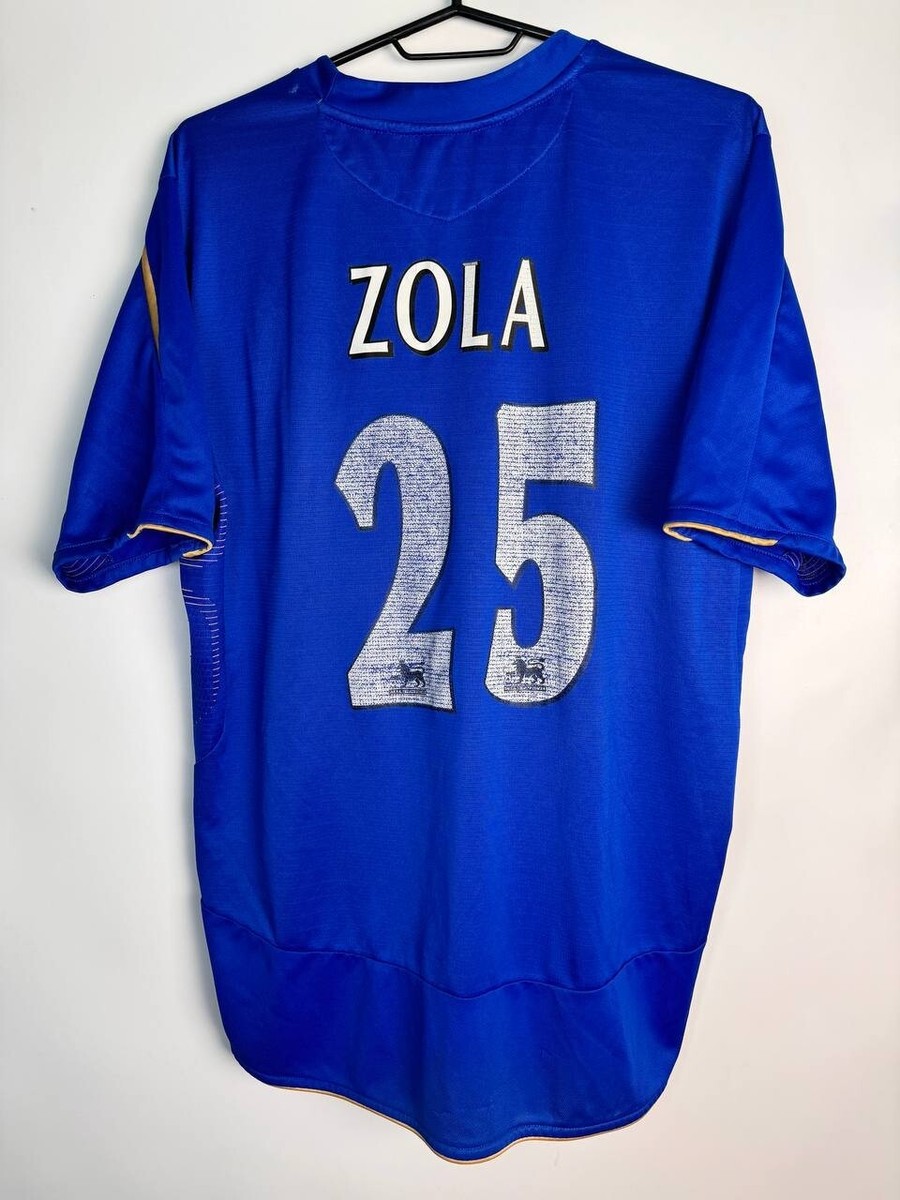 Umbro Chelsea Football Soccer Jersey Samsung Vintage 25 ZOLA Size