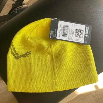 New Arc'teryx Bird Head Yellow Toque Beanie – Wool Winter Hat