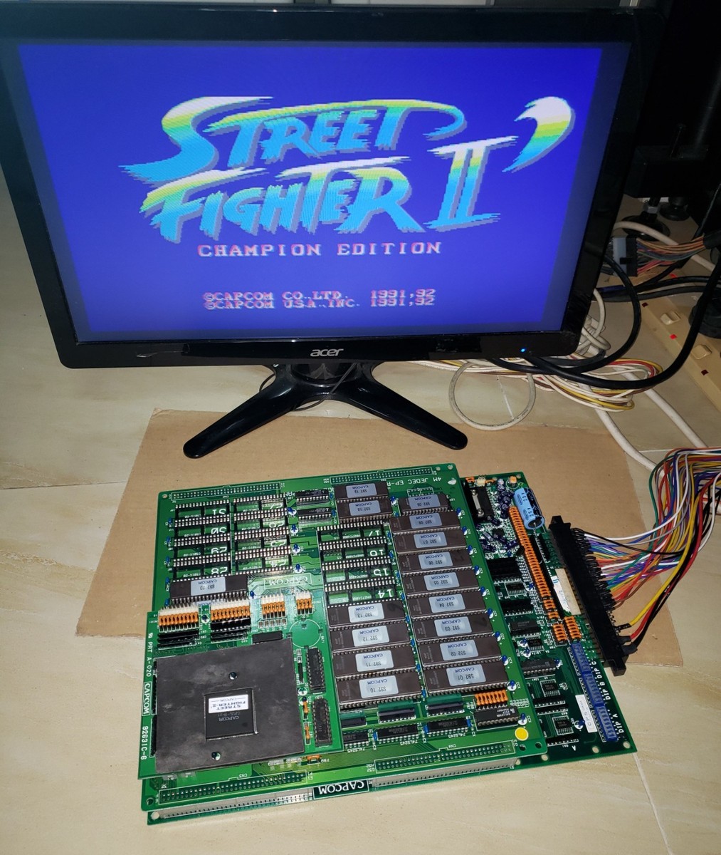 Street Fighter 2 Champion Edition CPS Board PCB Arcade Video Game