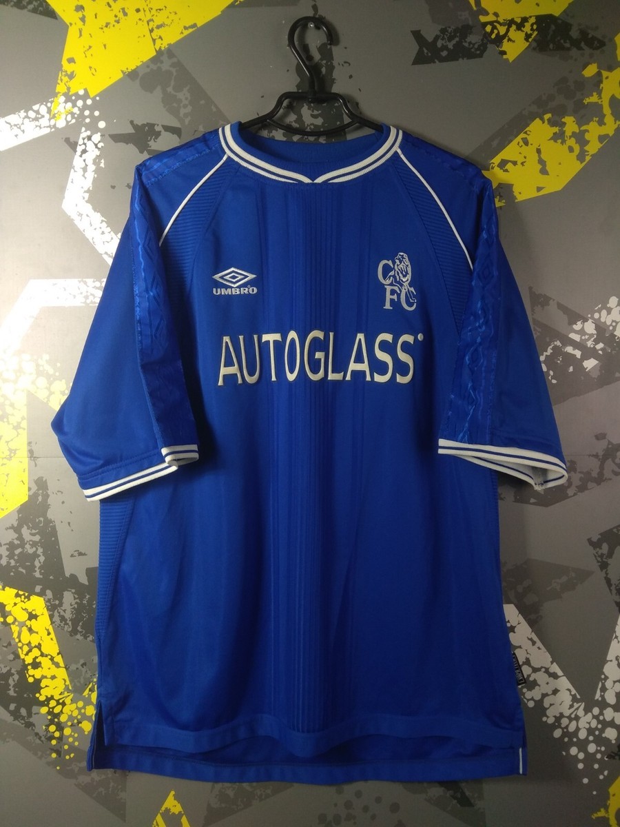 Chelsea Jersey Home football shirt 1999 - 2000 Umbro Men Size 2XL