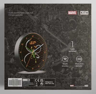 MARVEL KITH DOCTOR OCTOPUS 85TH ANNIVERSARY WALL CLOCK | eBay