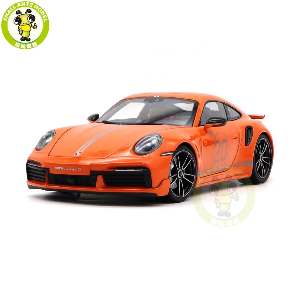1/18 Minichamps Porsche 911 992 Turbo S 20th Anniversary Diecast