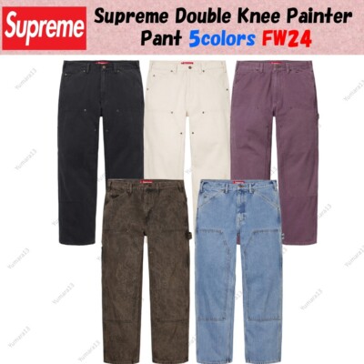 Supreme Double Knee Painter Pant 5colors FW24 | eBay