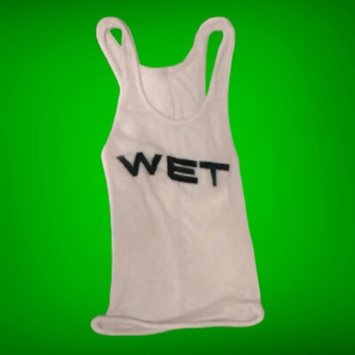 YZY Mowalola WET Tank White Size: 3 Kanye West Vultures Official